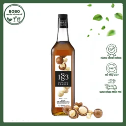 Siro 1883 Hạt Mắc Ca 1L