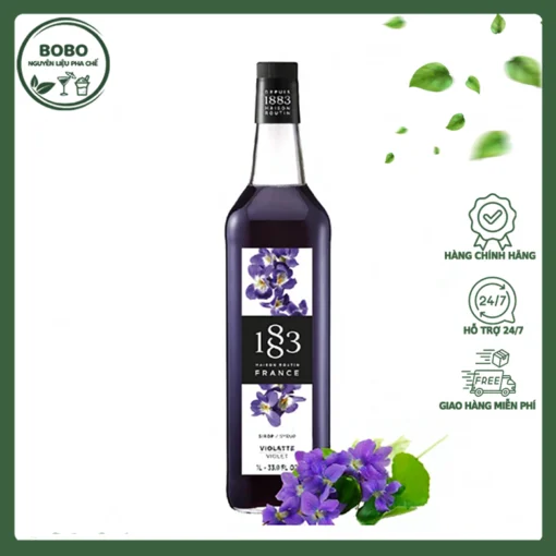 Siro 1883 Hoa Violet 1L