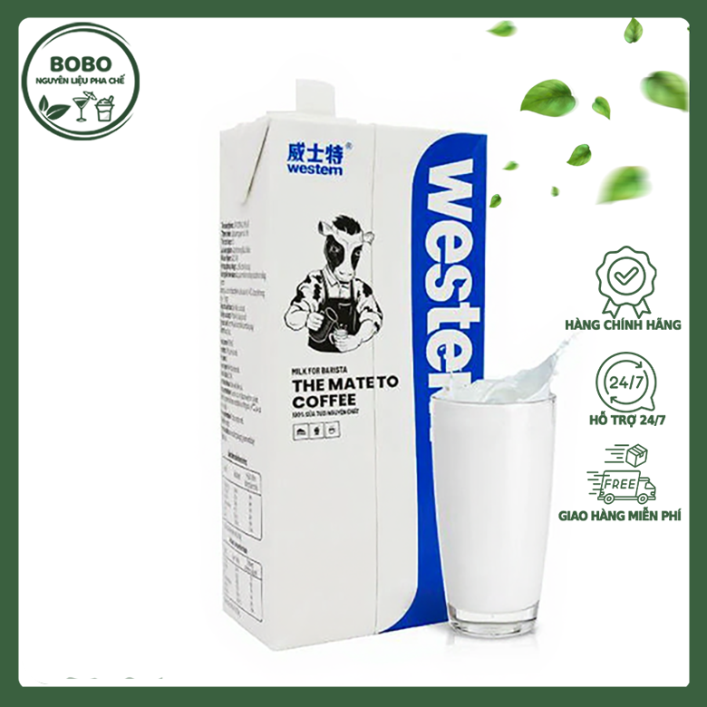 Sữa Tươi Western 3,8% 1L