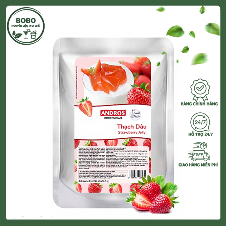 Thạch Top Up Dâu 1Kg