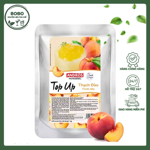Thạch Top Up Đào 1Kg