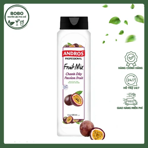 Andros Fruit Mix Chanh Dây 820Ml