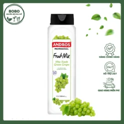 Andros Fruit Mix Nho Xanh 820Ml