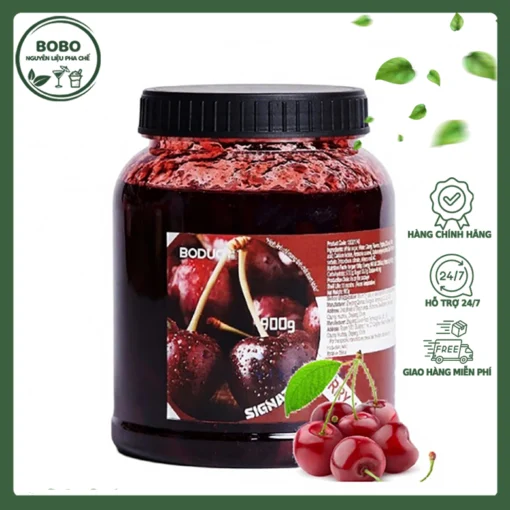 Mứt Boduo Cherry 900G