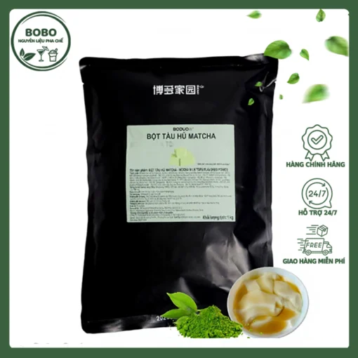 Bột Boduo Tàu Hũ Matcha 1Kg