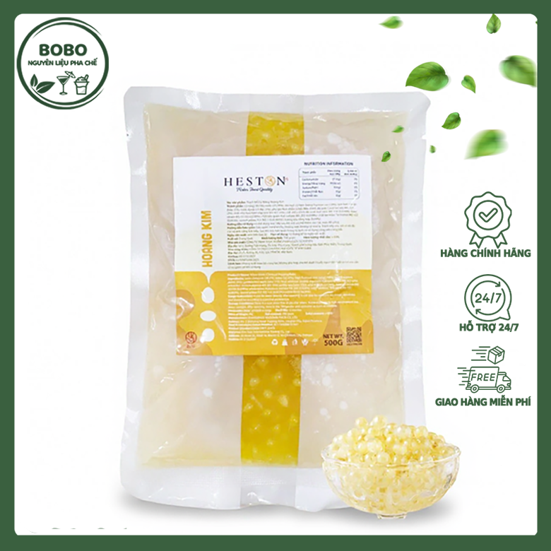 Heston Thạch Nổ Củ Năng Hoàng Kim 500G