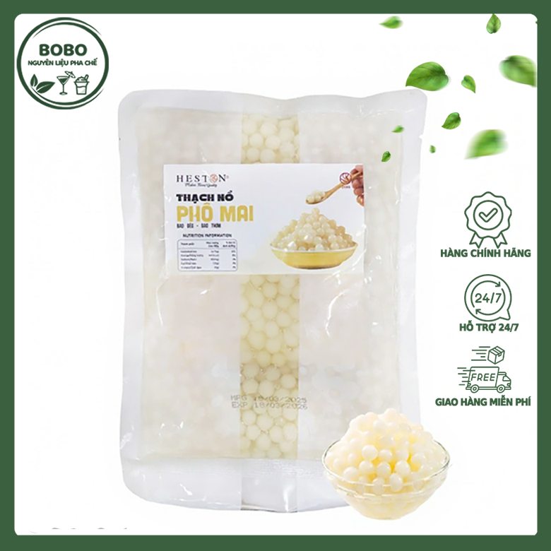 Heston Thạch Nổ Phô Mai 500G