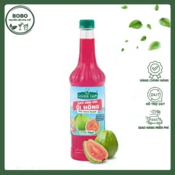 Siro Golden Farm Đậm Đặc Ổi Hồng 700Ml