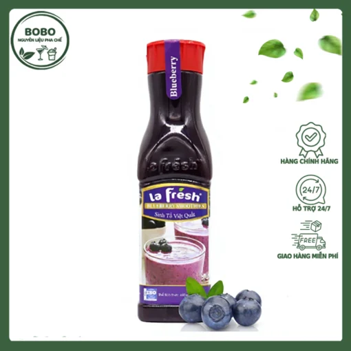 Sinh Tố La Fresh Việt Quất 650Ml