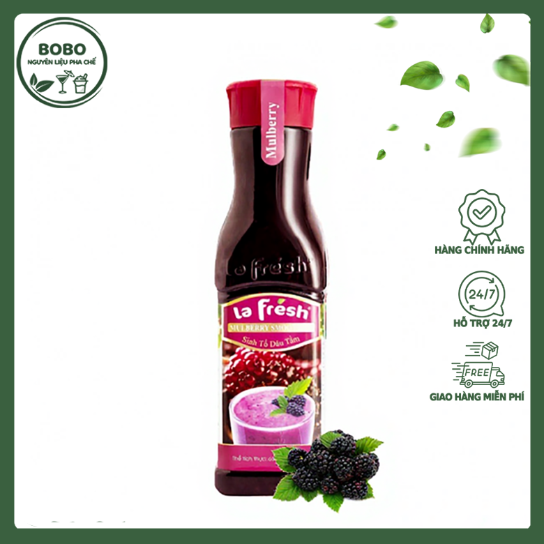 Sinh Tố La Fresh Dâu Tằm 650Ml