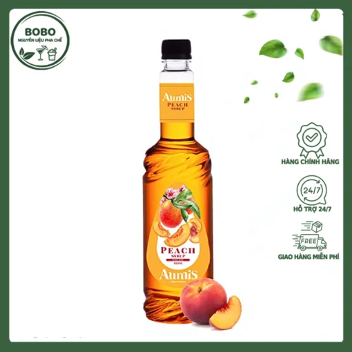 Siro Aumis Đào 750Ml