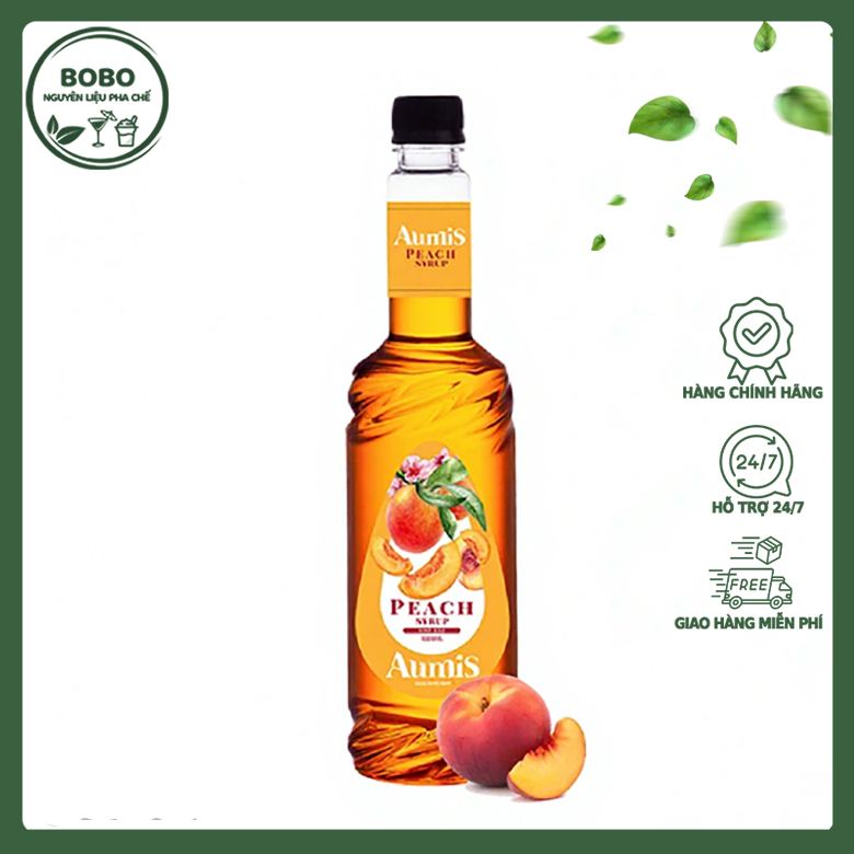 Siro Aumis Đào 750Ml