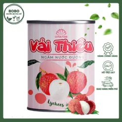 Vải Ngâm Lotus 560Gr