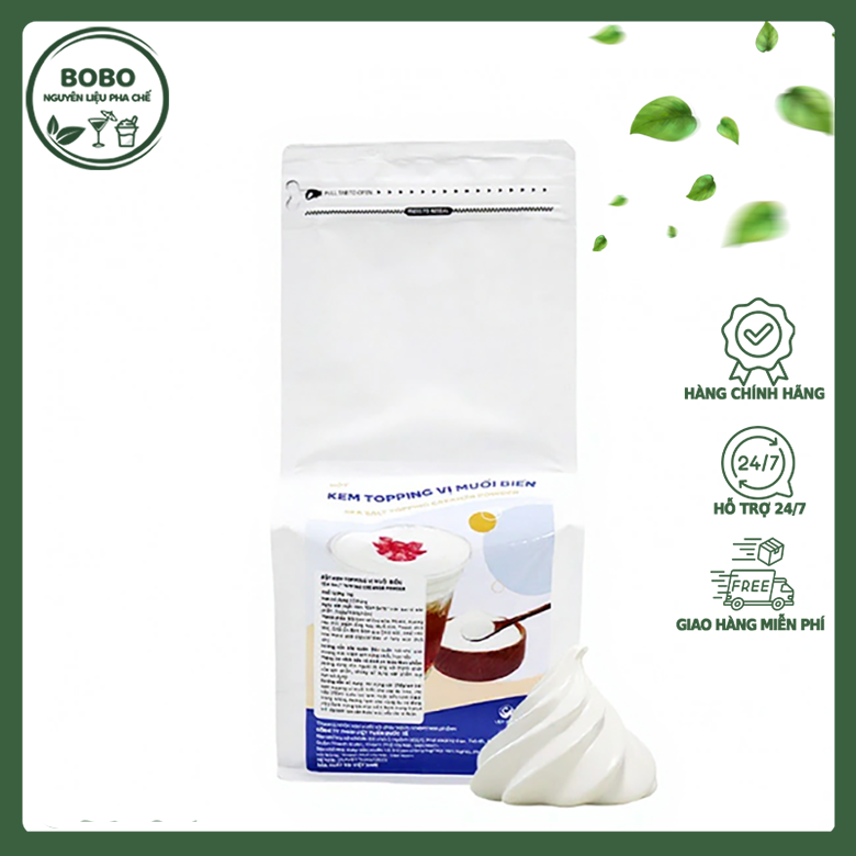 Bột Kem Topping Việt Tuấn Vị Muối Biển 1Kg