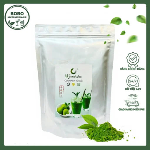 Bột Matcha Nhật Uji Culinary 500Gr