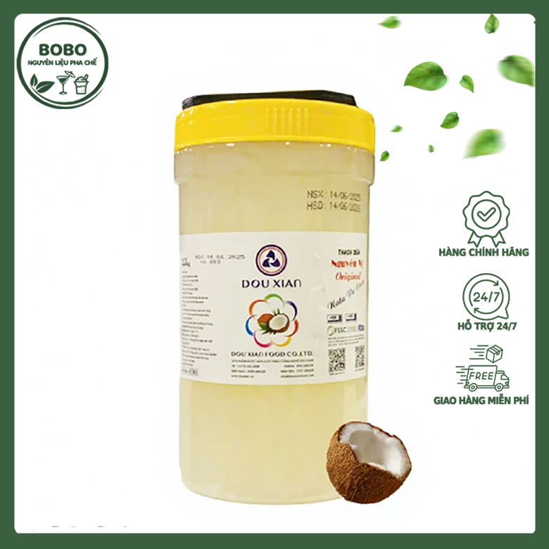 Thạch Dừa Dou Xian Nguyên Vị 2.5Kg