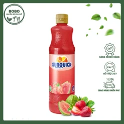 Nước Ép Sunquick Ổi Hồng Dâu 700Ml