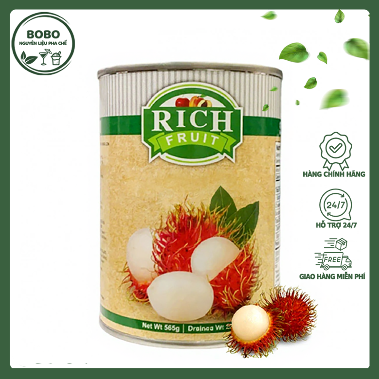 Chôm Chôm Ngâm Rich 565Gr