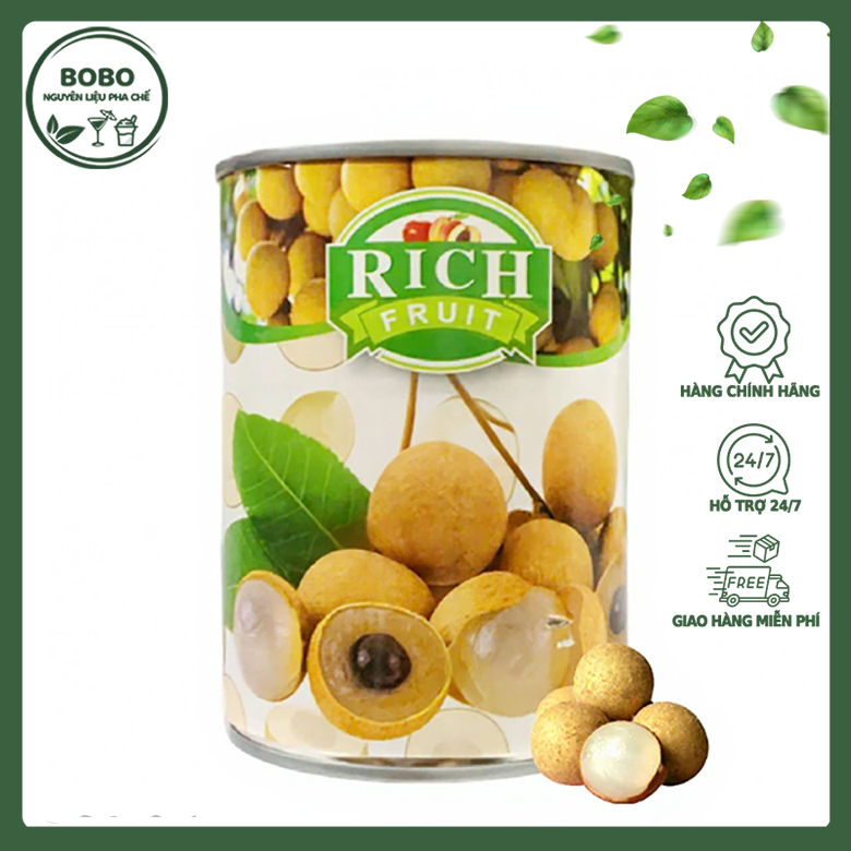 Nhãn Ngâm Rich 565Gr